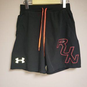 Under Armour Boy's Size Large Black Shorts - NWOT